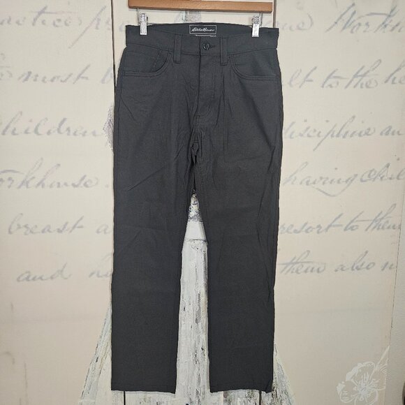 Eddie Bauer Men's Travex Pants 30x30 Black - Picture 1 of 7